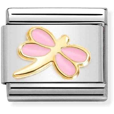 Image of Nomination Pink Dragonfly Charm