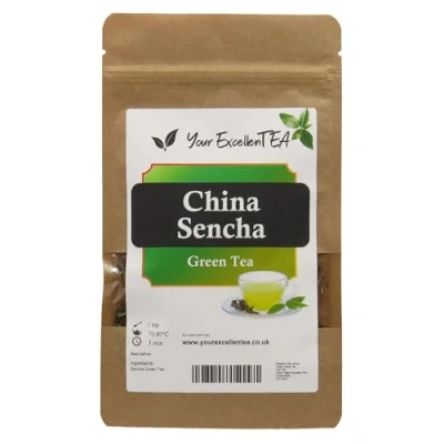 Image of China Sencha Green Loose Leaf Tea 100g