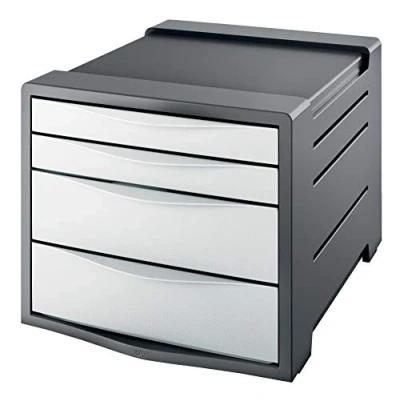Image of Rexel Choices, 2115608, 4 Drawer Cabinet, A4, White