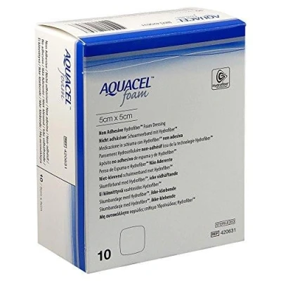 Image of AQUACEL Foam Non Adhesive Dressings 5cm x (x10)
