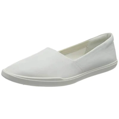 Image of ECCO SIMPILW, Loafers Women’s, White (WHITE 1007), 3 UK EU