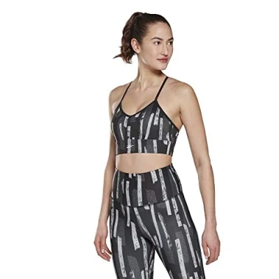 Image of Reebok MYT AOP Bra Night Black