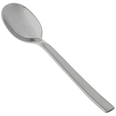 Image of Alessi Coffee Spoon in 18/10 Stainless Steel Mirror Polished, Silver, 12.5 x 15.8 4.5 cm