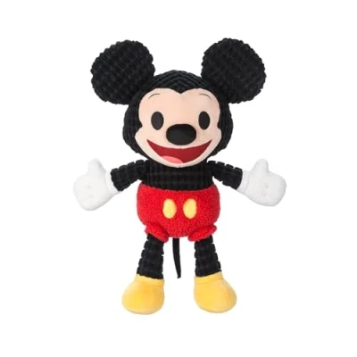 Image of Disney Store Official Mickey Mouse Blissful Buddies Fidget Soft Toy, 45cm/17, Plush Stuffed Animal, Funny Cuddly Character Features Changing Length Arms and Legs Suitable for Ages 0+