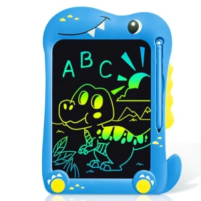 Image of LCD Writing tablet for Kids,Dinosaur Toys Boys,Doodle pad Drawing Kids 3+ Year Old,Drawing Ages 2 4 5 7 6 8 9 12 Years Old Boys Girls Christmas Birthday Gifts
