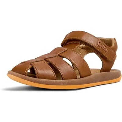 Image of Camper Bicho Sandals for kids, Size: 10K, Burgundy Leather