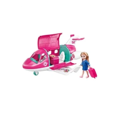 Image of PNJB Fun Airplane Toys Set For Kids Elevate Their Imagination, Fashion Doll, Pretend And Play, Educational Fun, Durable Craftsmanship, Childrens