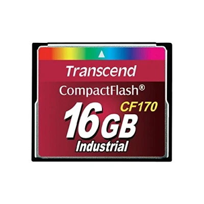 Image of Transcend Cf170 16Gb Compactflash Mlc Memory Card Cards (Compactflash, 25 85 C, 40 0 95%, Mlc, Heat Resistant, Shock Resistant)