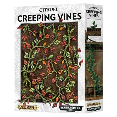 Image of GAMES WORKSHOP 99129999011 &quot;Citadel Creeping Vines Miniature, Black