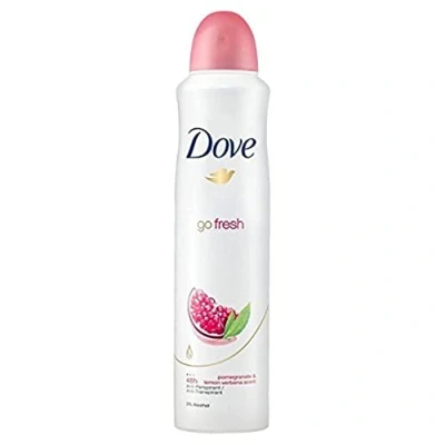 Image of Dove Go Fresh Antiperspirant Deodorant, 250 ml, Pomegranate and Lemon, Pack of 6