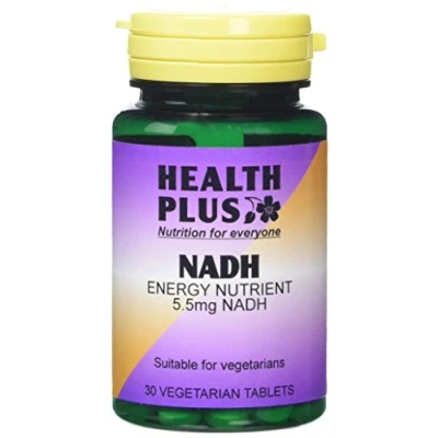 Image of Health Plus NADH 5.5mg Energy Supplement 30 Tablets