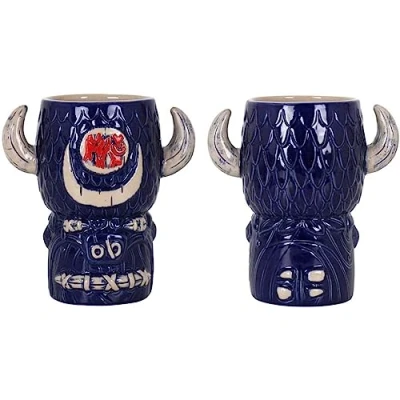 Image of Vejo Valle No.32 Tiki BUFFALO 27oz / 800ml Single Ceramic Cocktail Mugs, Drinkware