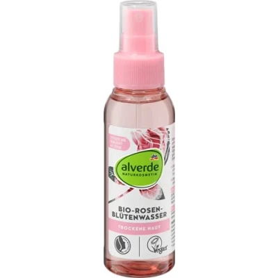 Image of Alverde Naturkosmetik Facial Spray Organic Rose Petal Water 100 ml