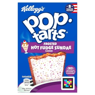 Image of Kellogg&#039;s Hot Fudge Sundae Pop Tarts 384 gm