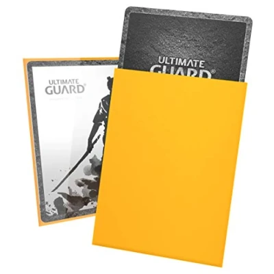 Image of Ultimate Guard UGD010897 Katana Sleeves Yellow (100), Standard Size