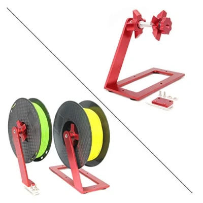Image of Befenybay 3D Printer Filament Holder with Base for Concentric Spool Mount Rack Bracket PLA/ABS/Nylon/Wood/TPU/Other Printing Material (Concentric Base)