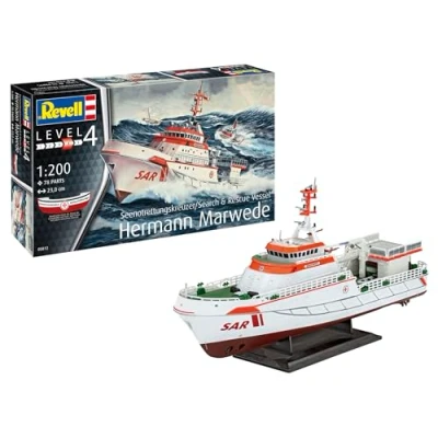 Image of Revell 05812 38.2 cm &quot;Search and Rescue Vessel Hermann Marwede&quot; Model Kit