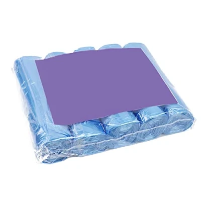 Image of Bin Bags,Pedal Liners,Bin Bags Small Plastic Liners Clear Garbage Wastebasket Toilet Pedal For Office Kitchen Bedroom Waste (01 Blue)