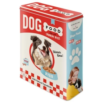 Image of Nostalgic Art 30325 Animal Club Dog Food Storage Tin XL