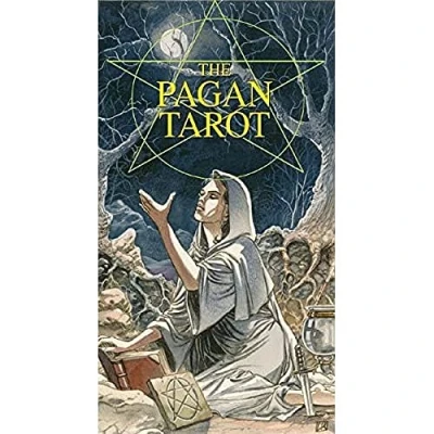 Image of Multicolor Pagan Tarot Cards 12.3cm x 7cm (78 Card Deck) Premium Pack Enhance Spiritual Connection &amp; Unlock Mysteries Great for Activity