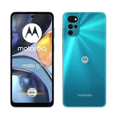 Image of Motorola Mobility Moto g22 Smartphone 6.5 Inch HD+ Display, 50 MP Camera, 4 GB/64 GB, 5000 mAh, Android 12, Iceberg Blue