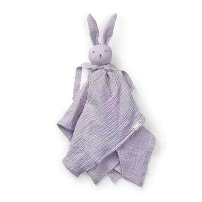Image of Elodie Details Comforter Blanket Blinkie for Babies and Toddlers in 100% Oeko Tex Extra Soft Cotton Purple