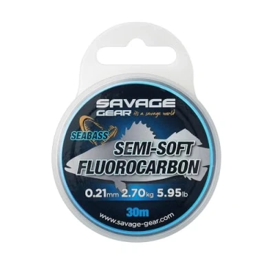 Image of Savage Gear Semi Soft Fluorocarbon Seabass 30m 0,32mm 5,51kg