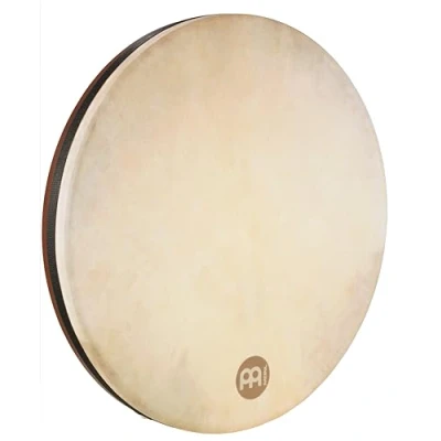 Image of Meinl Percussion Tar Drum Instrument Extra Large Hand with Goat Skin Diameter 22 Inches Tunable Siam Oak, Brown (FD22T)