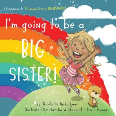 Image of I&#039;m Going To Be a Big Sister!: Heartwarming Book Help Prepare Soon Older Sibling for New Baby Black &amp; African American Children&#039;s Books