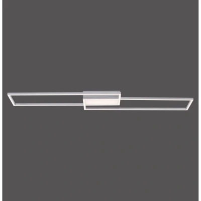 Image of JUST LIGHT. LED ceiling light Asmin, CCT, steel, 109.5x25.7cm