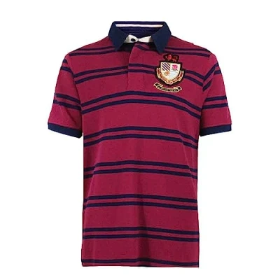 Image of Classic England Rugby Shirt Polo Triple Blue