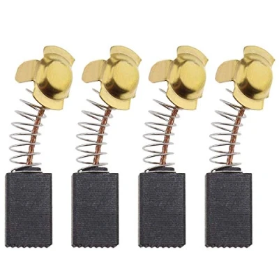 Image of Be In Your Mind 2 Pairs Motor Carbon Brushes 6x10x16mm Compatible with Titan TTB653SDS 1500w SDS Plus Corded Drill Replacement Parts