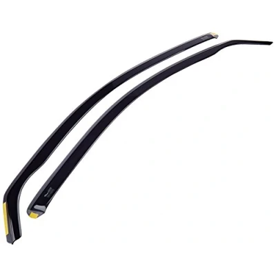 Image of HEKO 23242 Wind Deflectors Fits Mercedes C Class 2000 2006 3 Door Hatchback (2 Pieces)