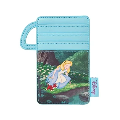 Image of Loungefly Disney Alice in Wonderland Classic Movie Cardholder, Multi, S