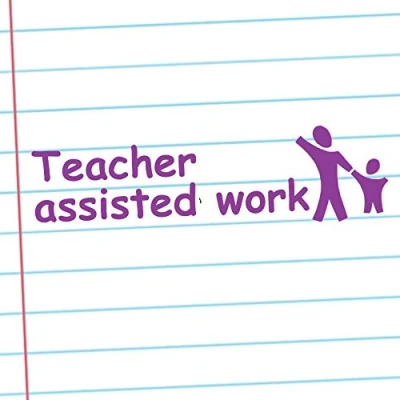 Image of Teacher Assisted Work Self inking, Reinkable Low Cost Stamp