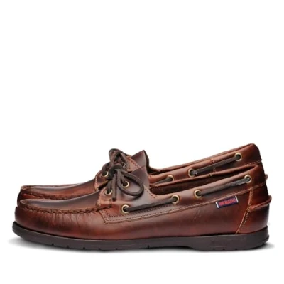 Image of Sebago Endeavor, Men&#039;s Boat Shoes, Brown (Brown Oiled Waxy Lea), 7 UK (41 EU)