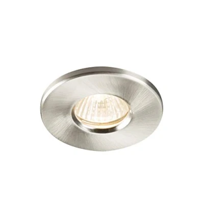 Image of KnightsBridge IP65 Recessed Downlight GU10 Brushed Chrome
