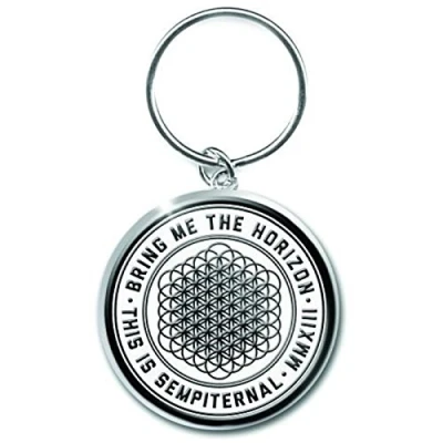 Image of Bring Me The Horizon Keyring Keychain This is Sempiternal Official metal