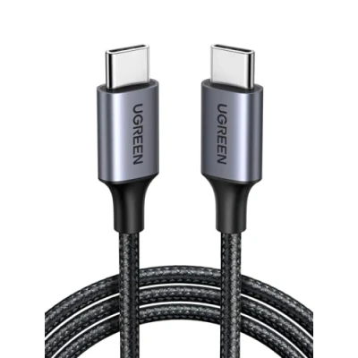 Image of UGREEN USB C to Charger Cable 60W Fast Charge Type Data Lead Compatible with iPhone 16/15 Pro Max, Galaxy S24 Ultra, Pixel 8, MacBook M3, iPad 2024/Air 5 (3M)