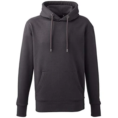 Image of Anthem Men&#039;s Hoodie Hooded Sweatshirt, Charcoal, M