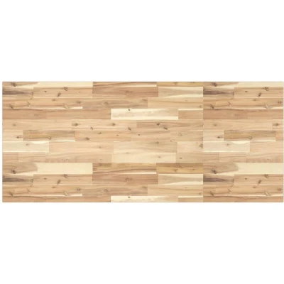 Image of vidaXL Bathroom Vanity Top Untreated 120x60x2 cm Solid Wood Acacia