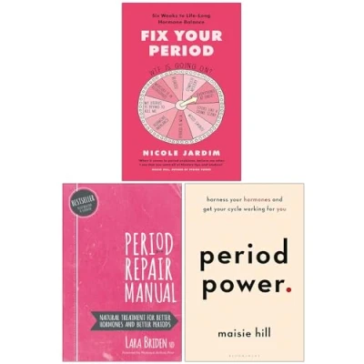 Image of Fix Your Period, Period Repair Manual &amp; Power 3 Books Collection Set