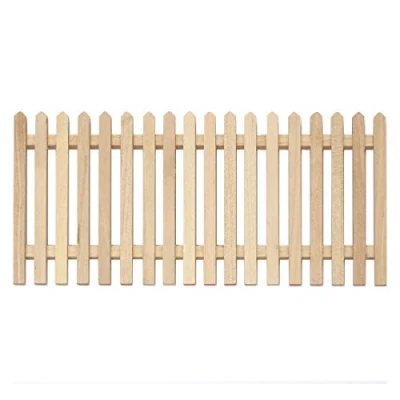 Image of MyTinyWorld Dolls House Miniature White Wood Picket Fence