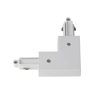 Image of Track 90 Corner Connector Left Matt White Accessory Astro