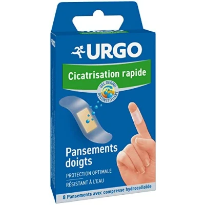 Image of Urgo Rapid Healing Finger 8 Plasters