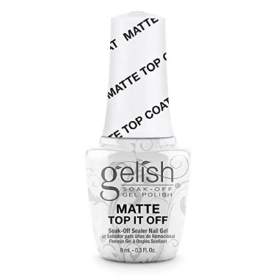 Image of Gelish MINI Matte Top It Off Sealer Gel Coat LED Polish, 9ml