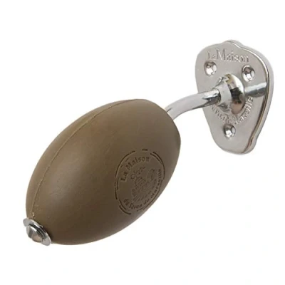 Image of Maison du Savon de Marseille Rotating Wall Mounted Soap Holder Durable Chrome Finish with 270 Gram (Argan Oil)