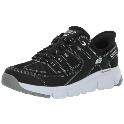 Image of Skechers Women&#039;s Summits at Sneaker, Black/White=BKW, 6 UK Wide