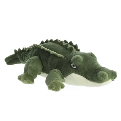 Image of Aurora, 06761, Flopsie Crocodile Swampy, 12In, Soft Toy, Green