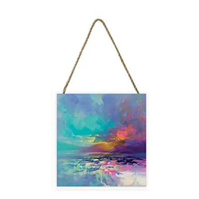 Image of Pyramid International Scott Naismith Artwork (Emerging Hope Design) 20cm x 3cm Woodblock with Hanging Cord Official Merchandise